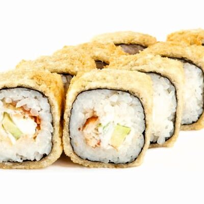 Жареный ролл с угрем в Йоги Суши по цене 449 ₽