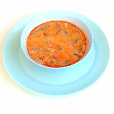 Том Ям с креветкой и паровой рис в Orisushi по цене 560 ₽