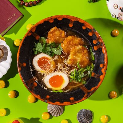 Рамэн с цыпленком в Сушки на макушке по цене 860