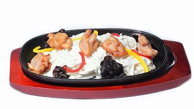 Удон с курицей в сливочном соусе в Чайна Тун по цене 470