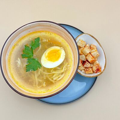 Суп-лапша с курицей в Яем по цене 411 ₽