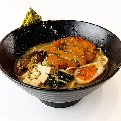 Рамен мисо с курицей в Kuji Sushi по цене 740 ₽