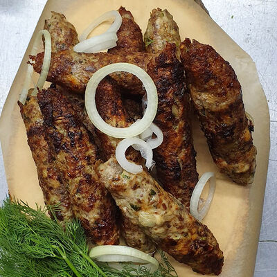 Люля-кебаб (курица) в Хинкали&Хачапури по цене 400 ₽