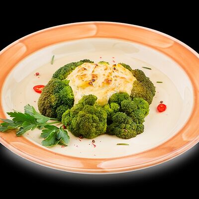 Брокколи под сыром в Августин по цене 260 ₽