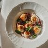 Сырники с вишней и сметаной в Salone pasta & bar по цене 750