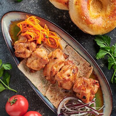 Шашлык из курицы в Чайхана Райхан по цене 435 ₽