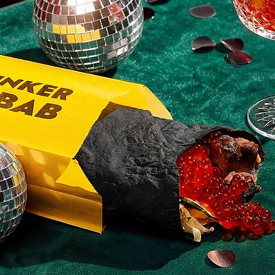 Имитация красной икры в Bunkerkebab по цене 355 ₽