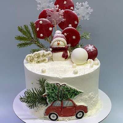 Торт на Новый Год 4 в Шашлык & Пицца по цене 3300