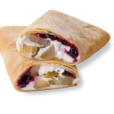 Блин Чизкейк Груша Голубика в Вкуснолюбов kiosk по цене 250 ₽