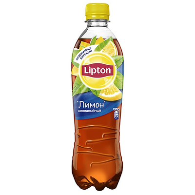 Чай Lipton Ice Tea черный Лимон 0,5 л в Гриль №1 по цене 145 ₽