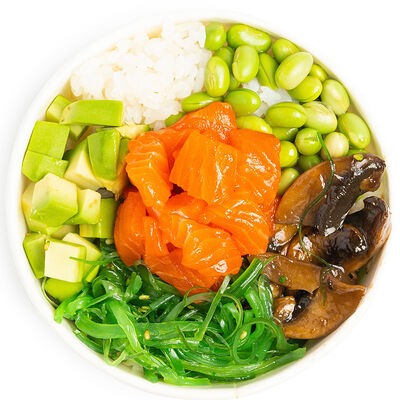 Поке с лососем и авокадо в Тыква Фуд по цене 885 ₽