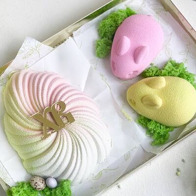 Набор пирожных и бенто-торт ХВ в Tortterry по цене 1600