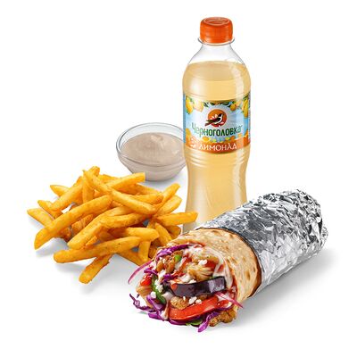 С макси Берлинским в лаваше в Донер 42 по цене 639 ₽