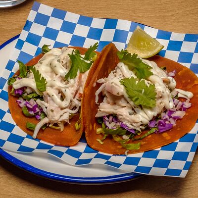 Тако с копченой курицей в Сидрерия Три стакана по цене 510 ₽