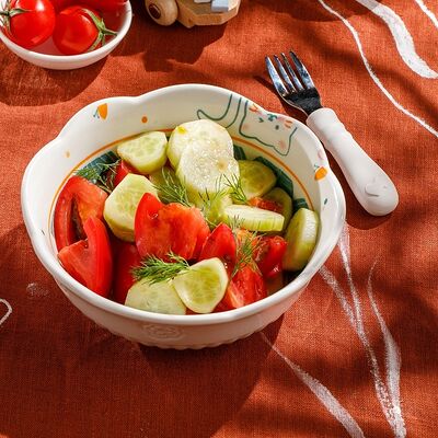 Детский салат из свежих овощей в Кукумбер по цене 690 ₽