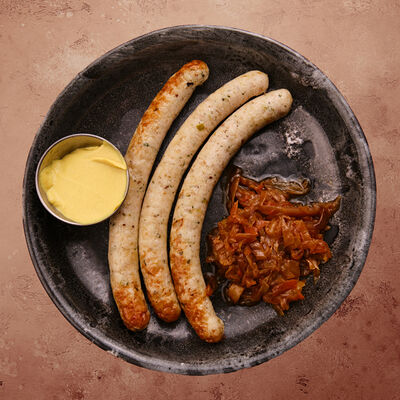 Колбаски куриные в The Pivo по цене 350 ₽