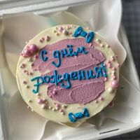 Бенто-торт С Днем Рождения радужный в VIP Cake