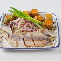 Олюторская сельдь с картофелем в Фабрика