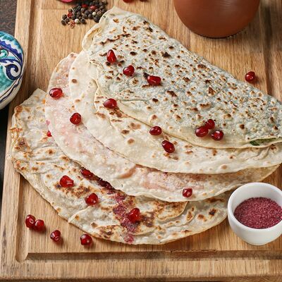 Кутабы с зеленью в Мархал по цене 187 ₽