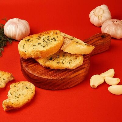 Чесночный хлеб в Шаверма KZ тестовый по цене 1000 ₸