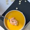 Сырный крем-суп с креветками в Панда Бистро по цене 499