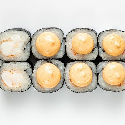 Ролл спайси креветка в Wasabi по цене 340 ₽