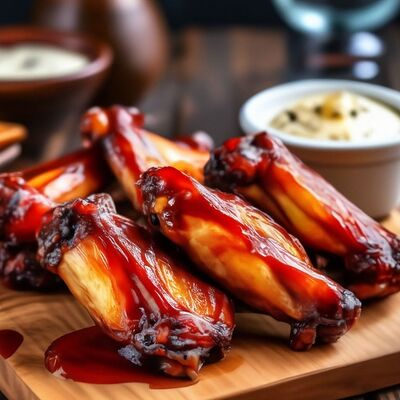 Крылышки BBQ в Йохан-Пивохан по цене 570 ₽