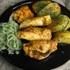 Шашлык ланч. Куриная грудка с картофелем и маринованным луком в Шашлык 63 по цене 499