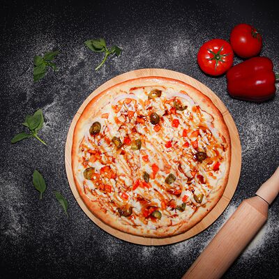 Пицца Тяерияки с халапеньо в Shaurma Street по цене 858 ₽