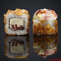 Запеченный бекон в луке в Sushi Boom