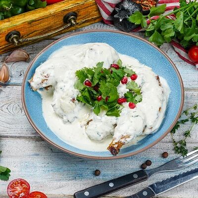 Цыпленок по-чкмерски в Ананури по цене 1010 ₽