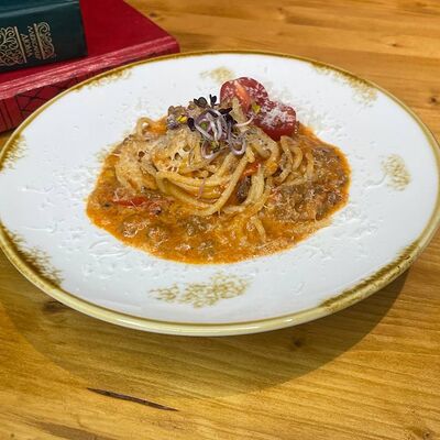 Паста Болоньезе в Гастробар Библиотека по цене 620 ₽