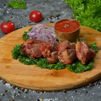 Шашлык из бараньей мякоти в Шашлычный дворик по цене 1095 ₽