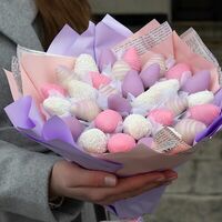 Букет из клубники в шоколаде Весеннее очарование в Mosberry