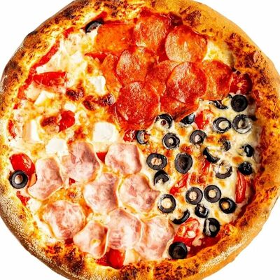 Пицца 4 вкуса 31 см в Симба Пицца по цене 949 ₽