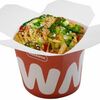 Пшеничная лапша с курицей, пекинской капустой и соусом пад-тай в Мега 45 по цене 430