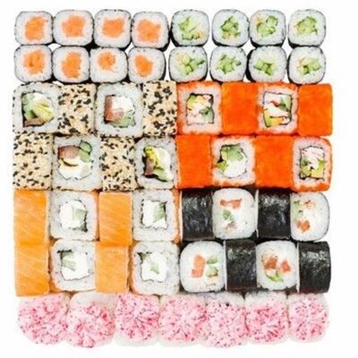 Сет час пикв SAKURA SUSHI PREMIUM по цене 3990 ₽