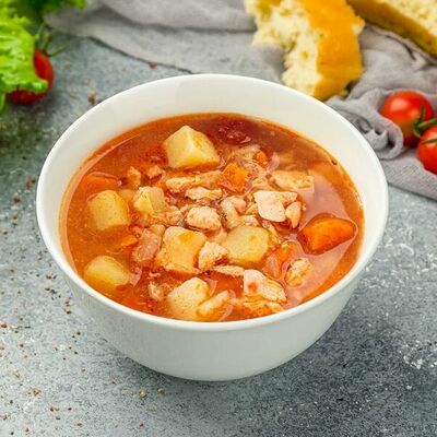 Рыбный суп по-итальянски в Магбургер по цене 129 ₽