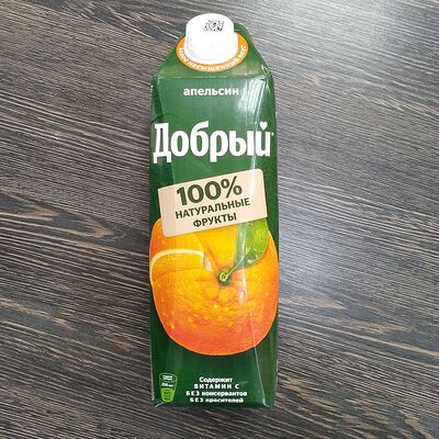 Сок Добрый Апельсин в Чайхана ЗАРАФШОН по цене 250 ₽