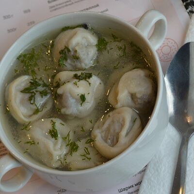 Домашние пельмени в КАФЕ time по цене 225 ₽