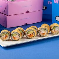 Спайси лосось-креветка в Why Not Sushi