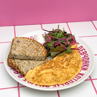 Завтрак-конструктор с омлетом в Eggsellent по цене 490 ₽