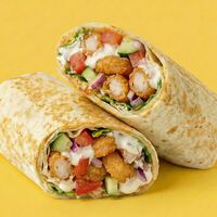 Ролл с креветками в Шавермить