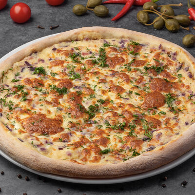 Пицца Деревенская в Пицца Паста Гриль и Пивбар по цене 690 ₽