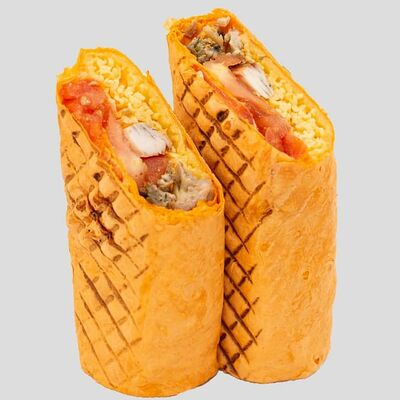 Шаурма сырно-томатная 385гр в О! Шаурма по цене 450 ₽