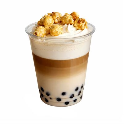 Латте Попкорн с тапиокой и крем-чизом в Taiyaki по цене 410 ₽