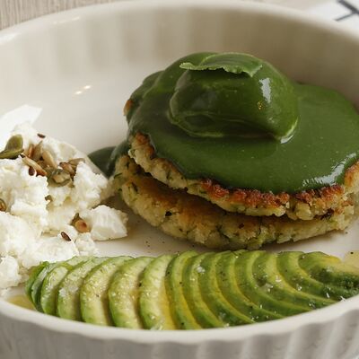 Оладьи из цукини в Finch по цене 750 ₽