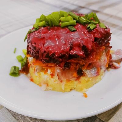 Сельдь под шубой в Спутник по цене 60 ₽