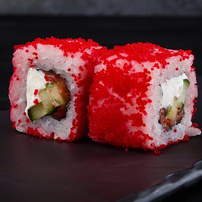 Калифорния с семгой в Crystal Sushi & Rolls по цене 2790 ₸