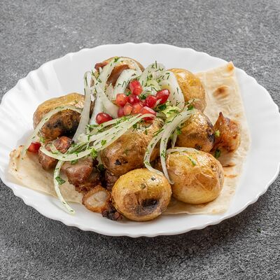 Картофель на мангале с салом в Jarang по цене 170 ₽